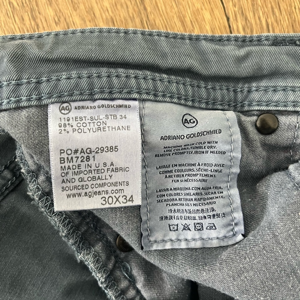 Gray Ag Jeans - image 3